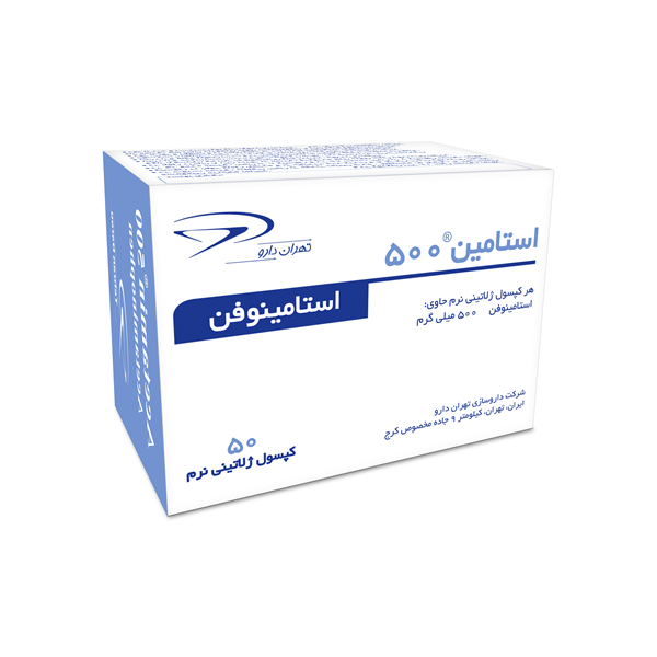 استامین 500 سافت ژل